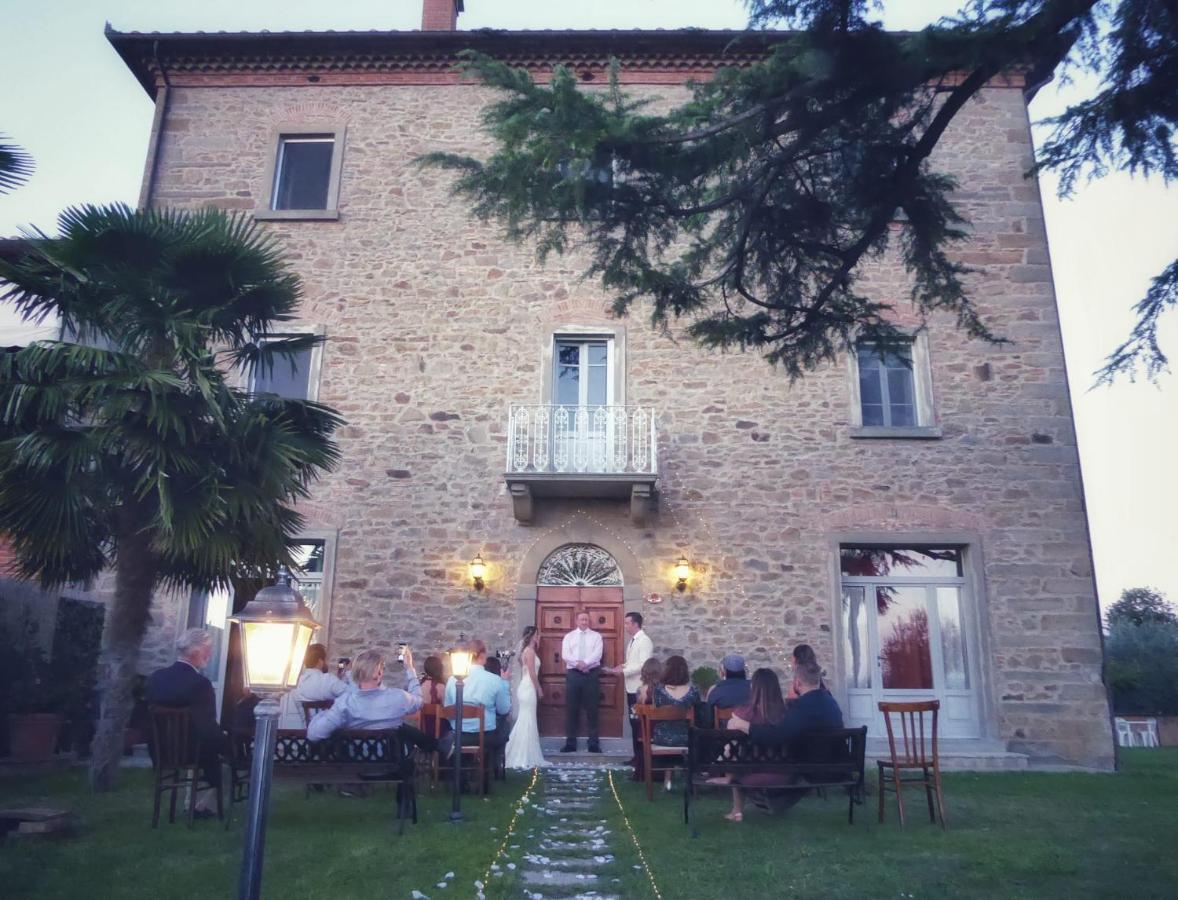 Villa Il Palazzo Cortona Buitenkant foto